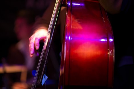 ein Kontrabass