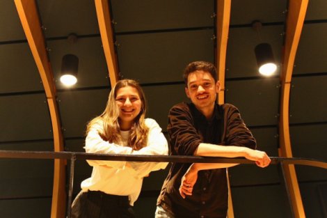 Porträts von Noelia Gutiérrez Schütte und Piet Jeske