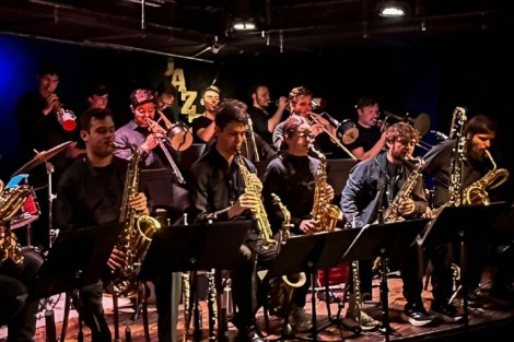 JazzBand auf der Bühne